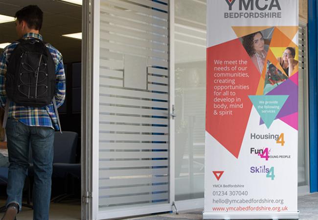 Ymca Roller banner design