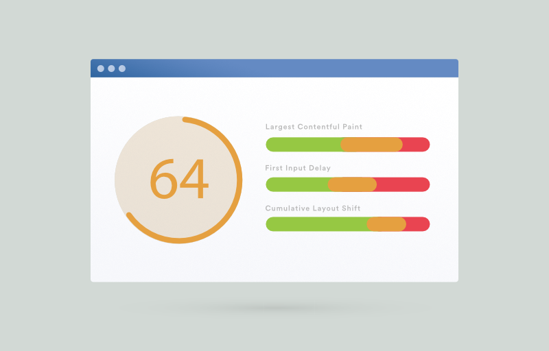 graphic of Google page speed metrics